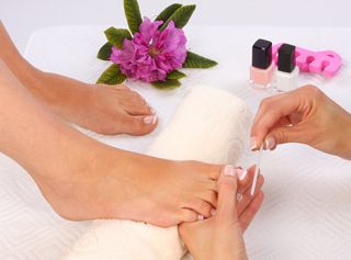 Manucure des pieds